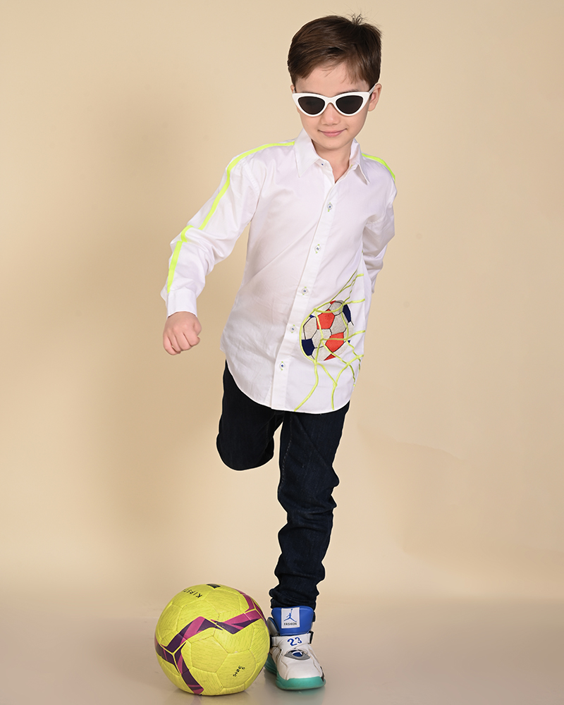 The soccer shirt